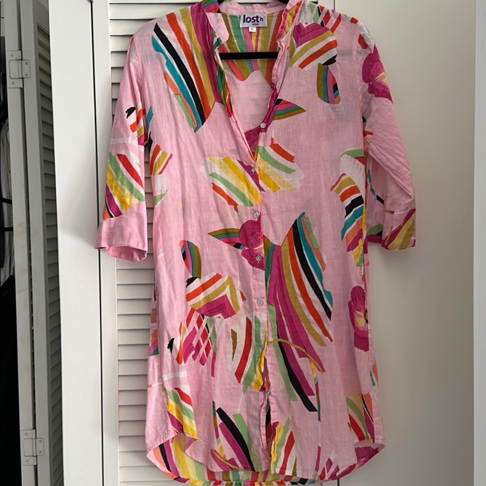Lost in India 100% cotton blouse